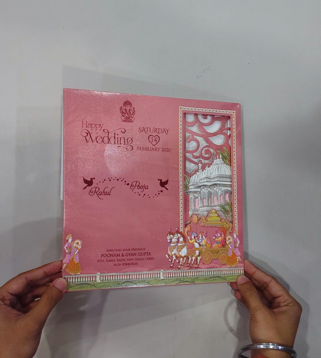 wedding Card 3337